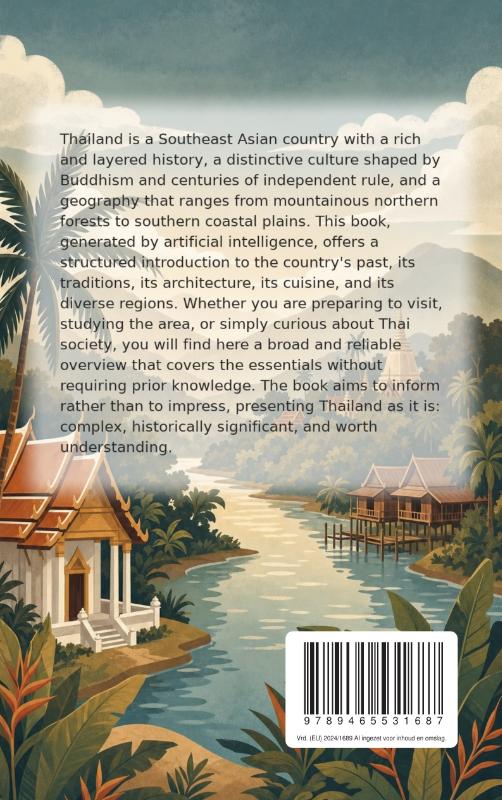 Achterkant van Thailand