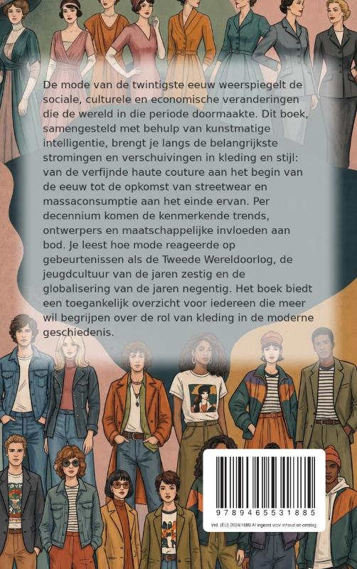 Achterkant van Mode in de twintigste eeuw