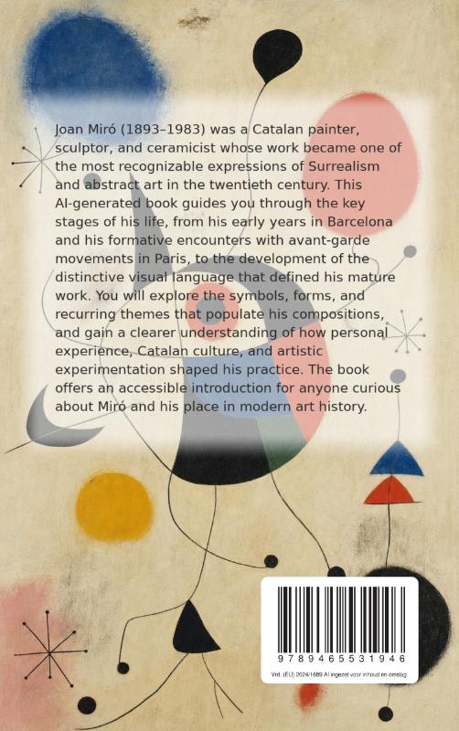Achterkant van Joan Miró