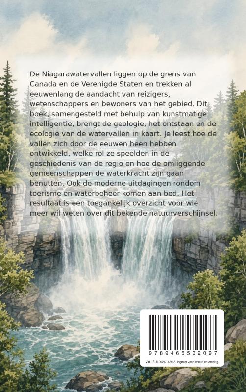 Achterkant van De Niagarawatervallen