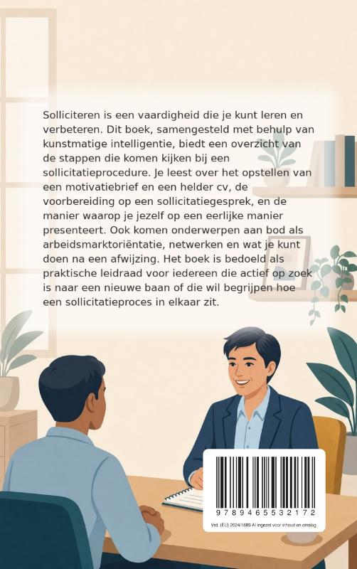 Achterkant van Solliciteren