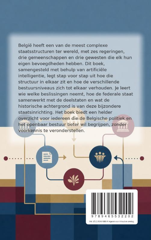 Achterkant van Hoe België wordt bestuurd