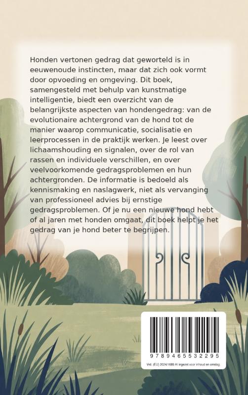Achterkant van Hondengedrag begrijpen