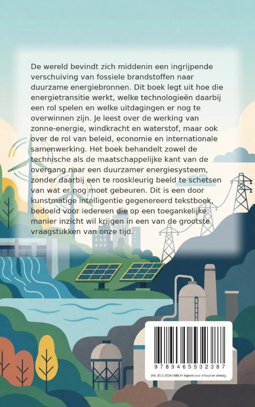 Achterkant van De energietransitie uitgelegd