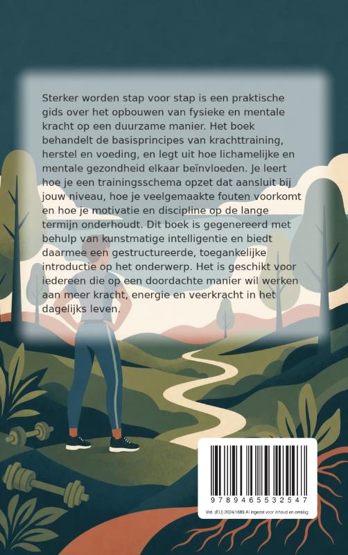 Achterkant van Sterker worden stap voor stap