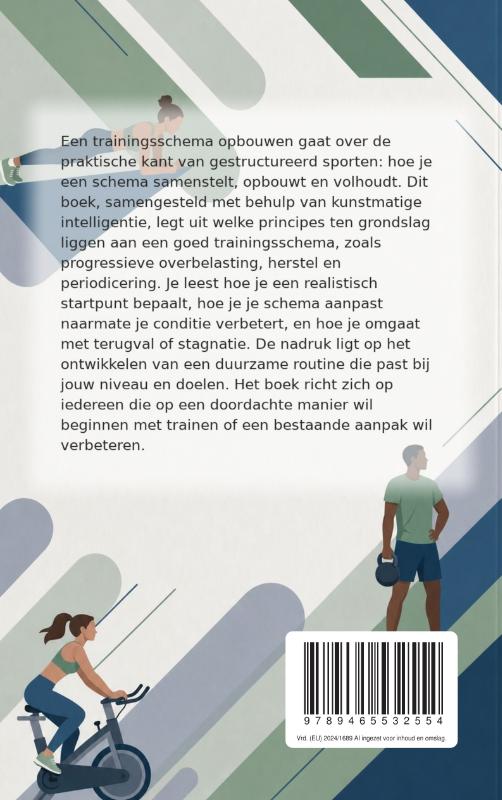 Achterkant van Een trainingsschema opbouwen