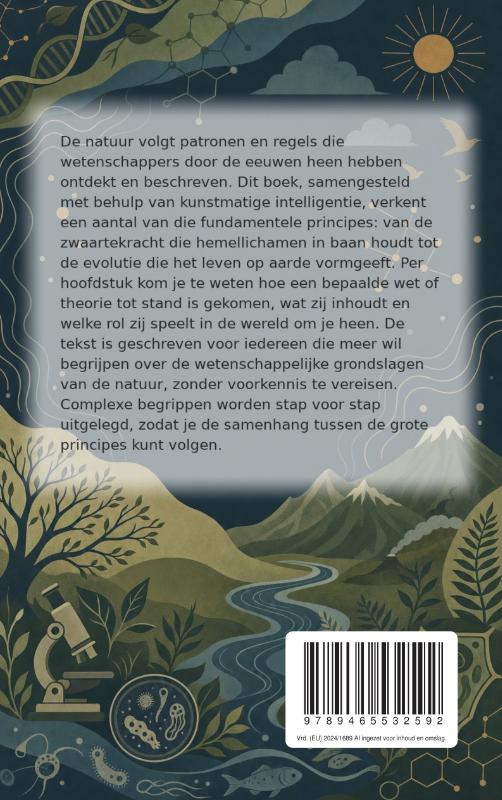 Achterkant van De wetten van de natuur ontdekken