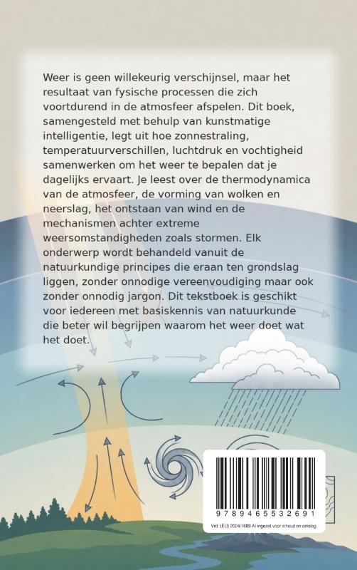 Achterkant van De natuurkunde achter het weer