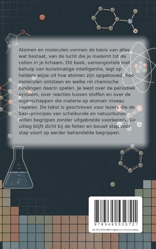 Achterkant van Atomen en moleculen verklaard