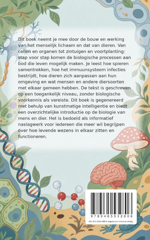 Achterkant van Hoe ons lichaam en dat van dieren werkt