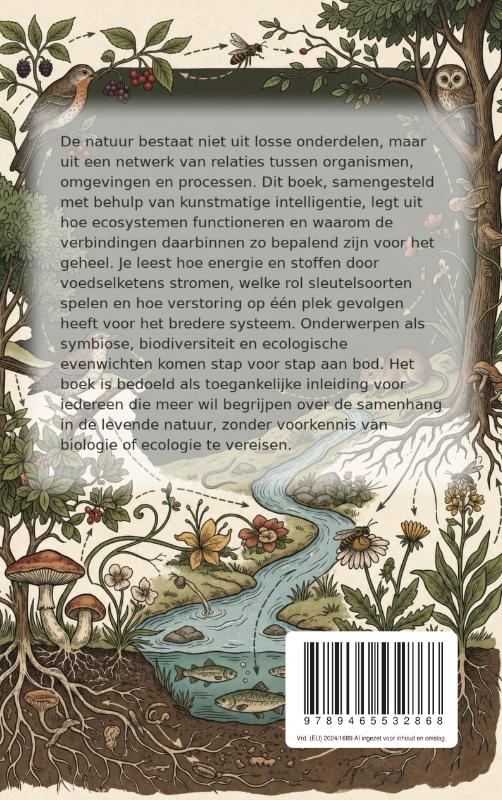 Achterkant van De natuur als samenhangend geheel
