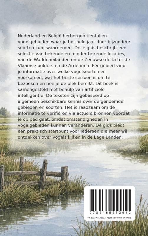 Achterkant van De mooiste plekken om vogels te zien