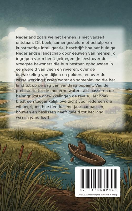Achterkant van Hoe Nederland is ontstaan