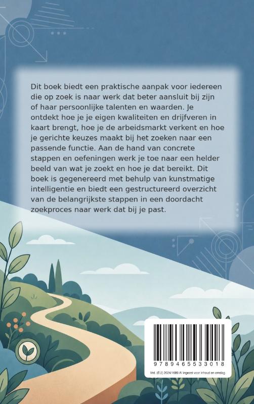 Achterkant van Een baan vinden die bij je past