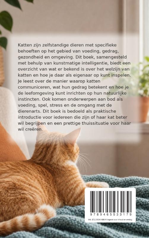 Achterkant van Je kat gelukkig maken
