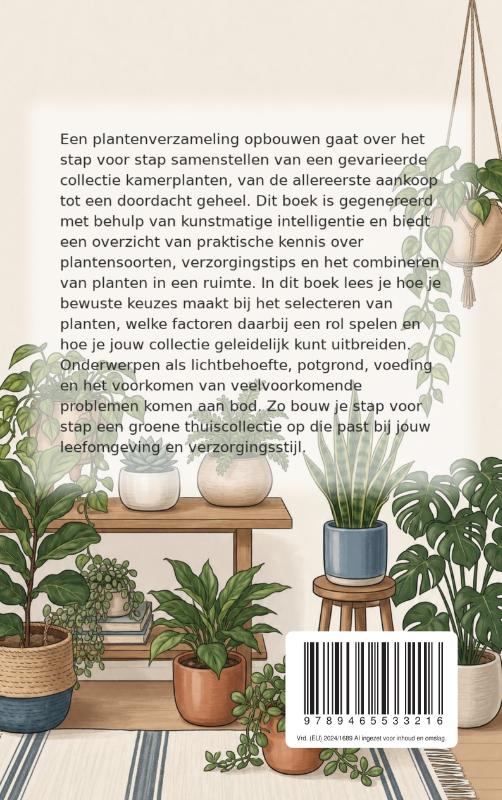 Achterkant van Een plantenverzameling opbouwen