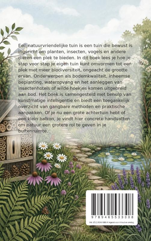 Achterkant van Een natuurvriendelijke tuin maken