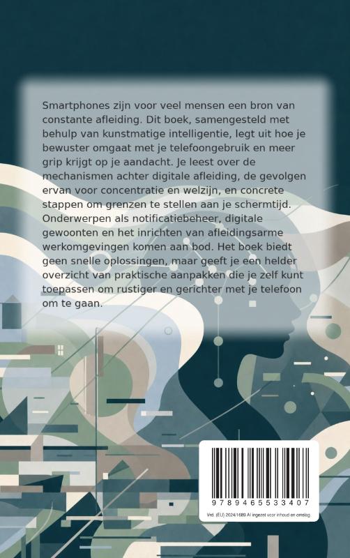 Achterkant van Afleiding door je telefoon verminderen