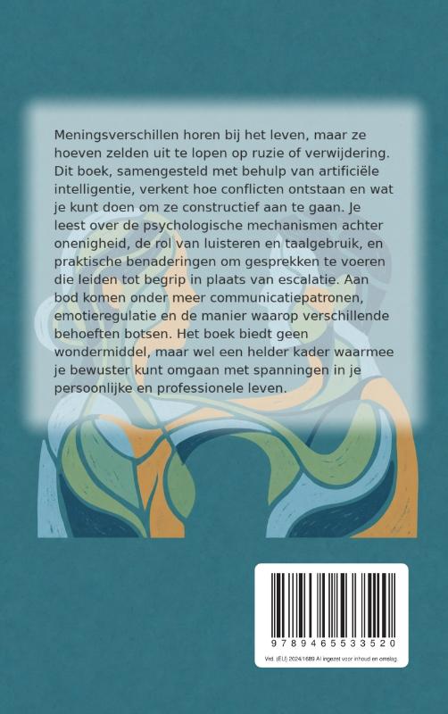 Achterkant van Conflict zonder ruzie