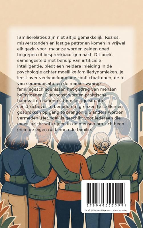 Achterkant van Lastige familieleden