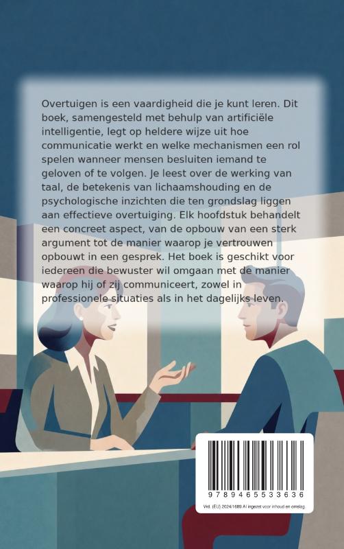 Achterkant van De kunst van het overtuigen