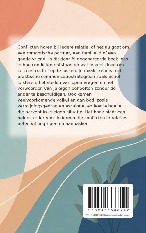 Achterkant van Ruzie in relaties bijleggen