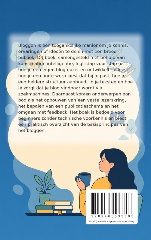 Achterkant van Beginnen met bloggen