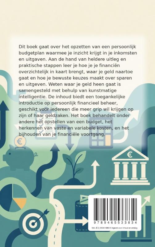 Achterkant van Weten waar je geld heen gaat
