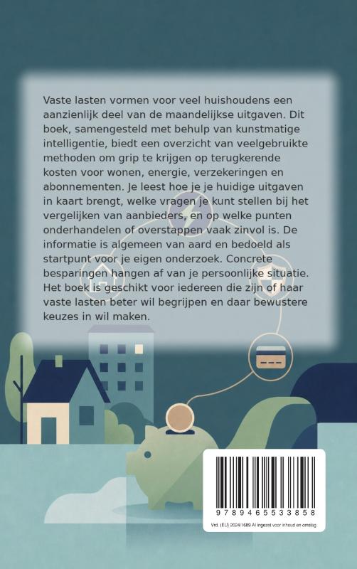Achterkant van Vaste lasten verlagen