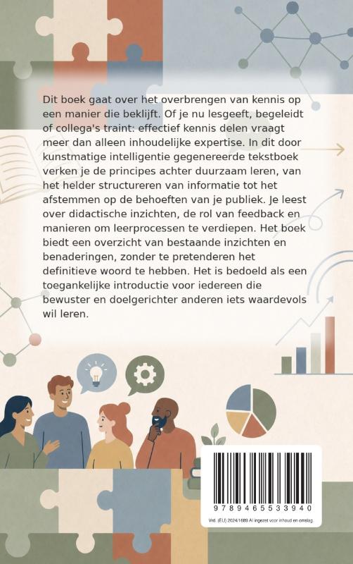 Achterkant van Anderen iets waardevols leren