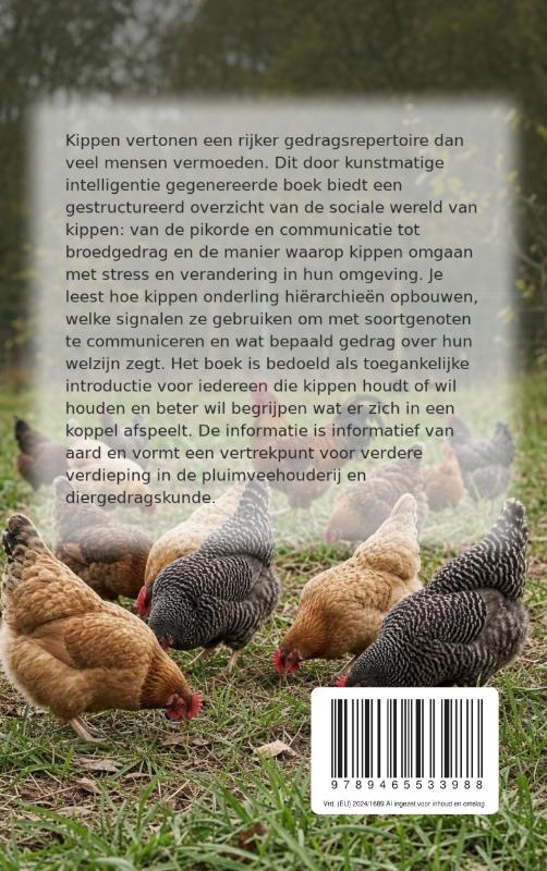 Achterkant van Het gedrag van kippen begrijpen