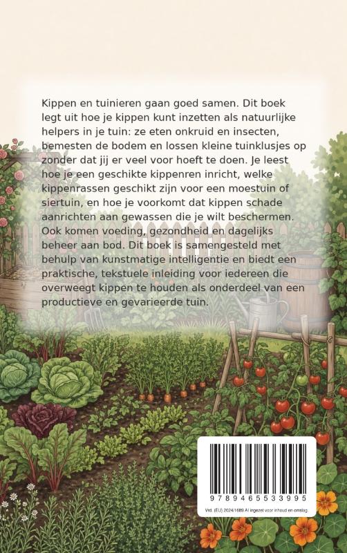 Achterkant van Kippen en je tuin