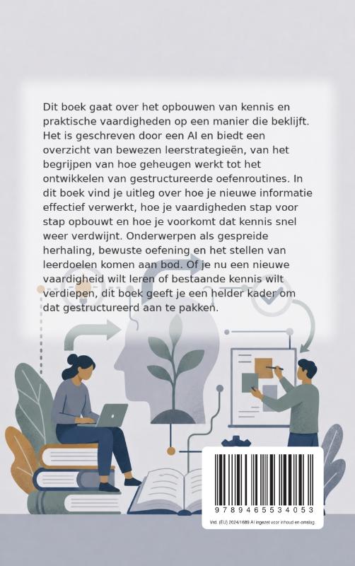 Achterkant van Kennis en handigheid opbouwen