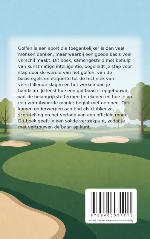 Achterkant van Beginnen met golfen