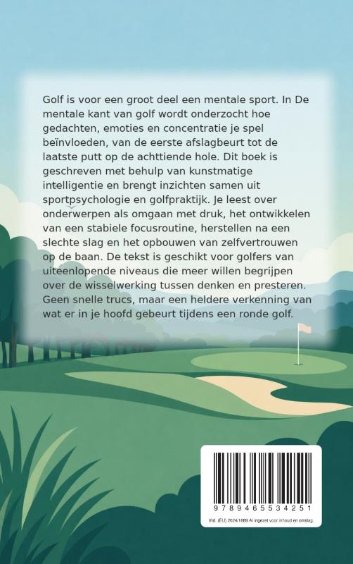 Achterkant van De mentale kant van golf