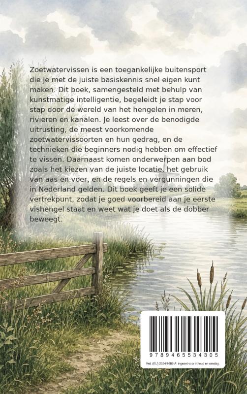 Achterkant van Vissen in zoet water voor beginners