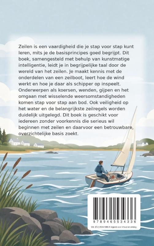 Achterkant van Beginnen met zeilen