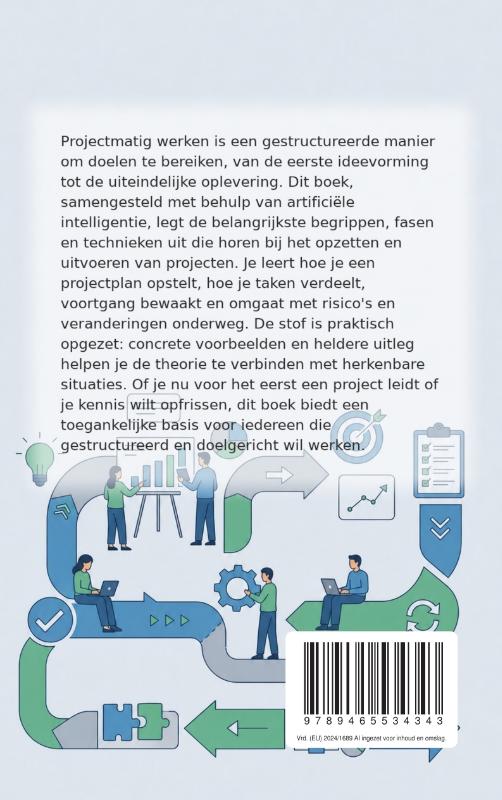 Achterkant van De basis van projectmatig werken