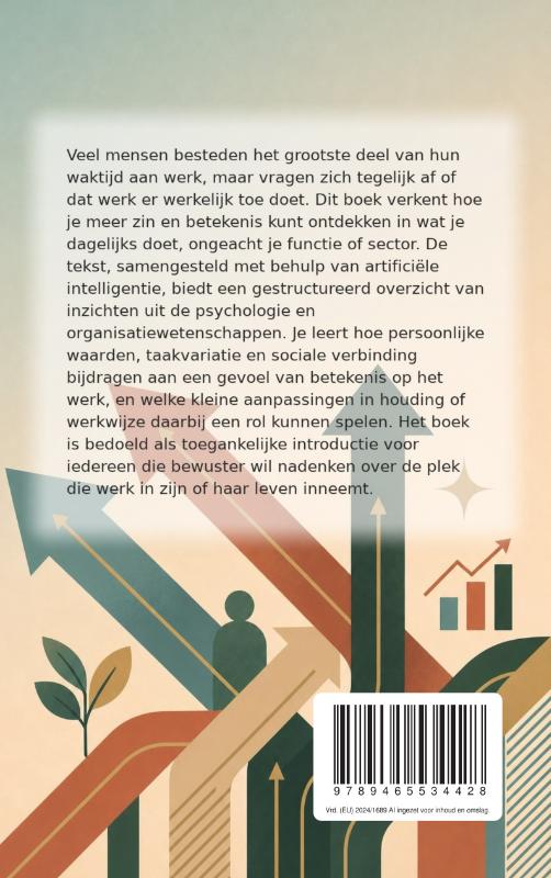 Achterkant van Zin en betekenis vinden in je werk