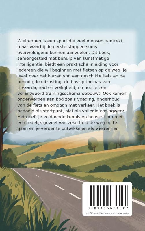 Achterkant van Beginnen met wielrennen