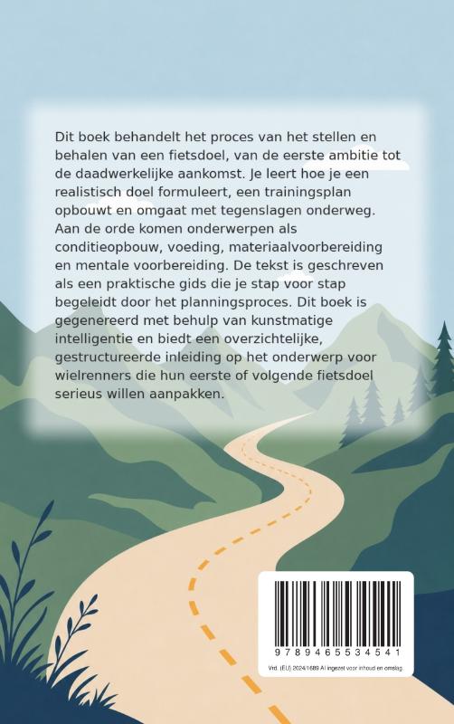 Achterkant van Een fietsdoel stellen en behalen