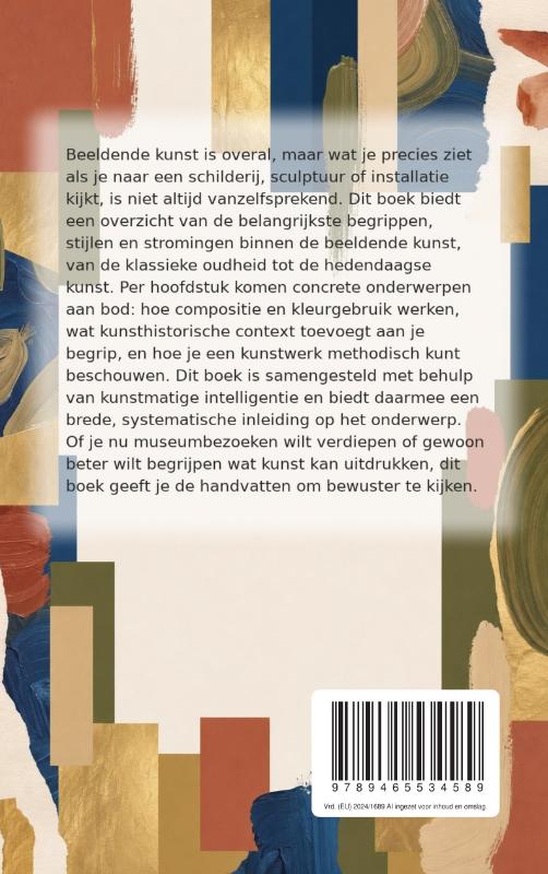 Achterkant van Beeldende kunst begrijpen en waarderen