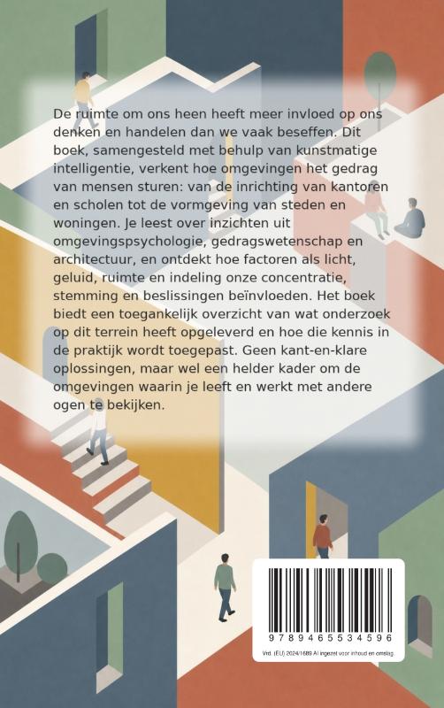Achterkant van Hoe ruimte ons gedrag beïnvloedt