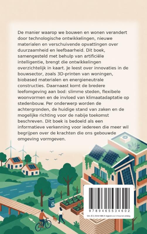 Achterkant van De toekomst van bouwen en wonen