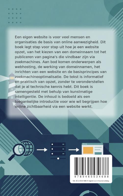 Achterkant van Online zichtbaar worden met een website