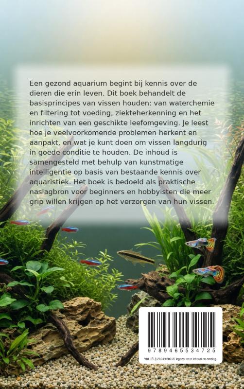 Achterkant van Vissen verzorgen en gezond houden