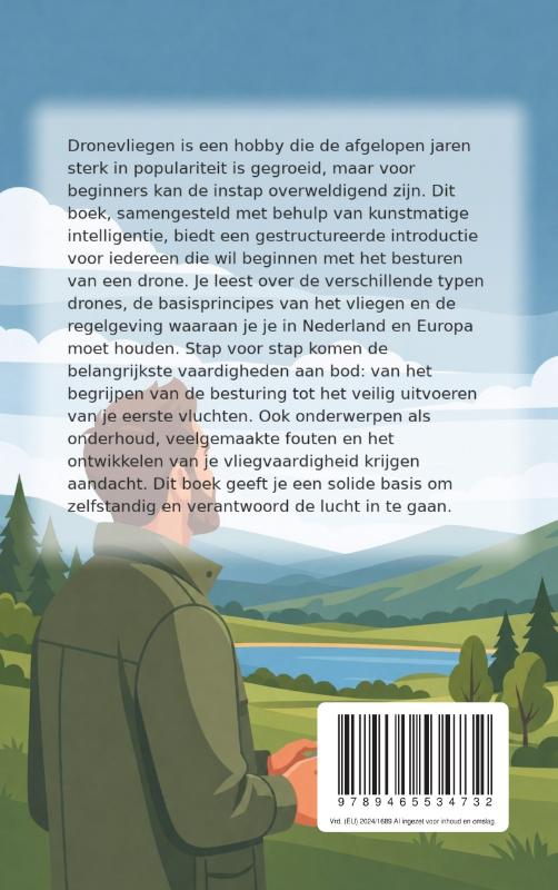 Achterkant van Beginnen met dronevliegen