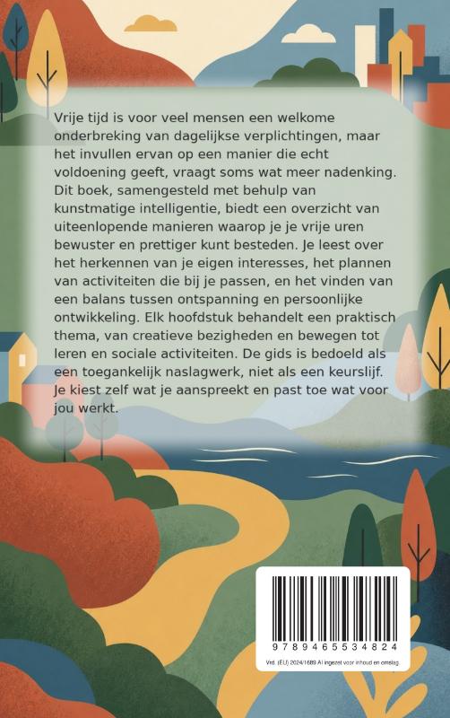 Achterkant van Je vrije tijd zinvol invullen