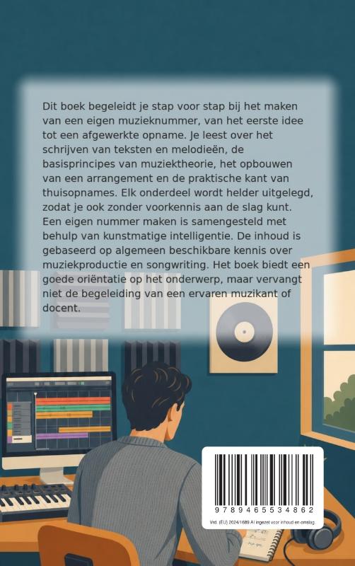 Achterkant van Een eigen nummer maken