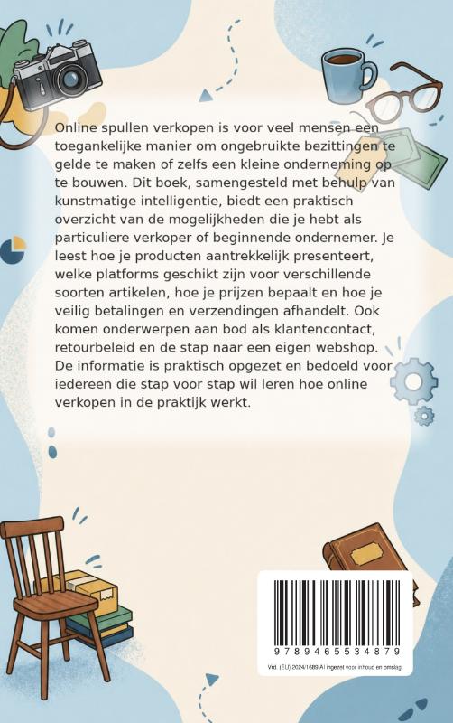 Achterkant van Je spullen online verkopen